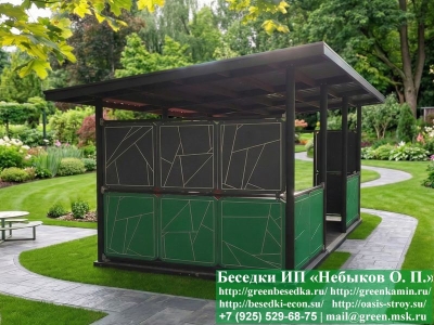 Теневой навес 3х4 — купить с монтажом в Москве и областях 2