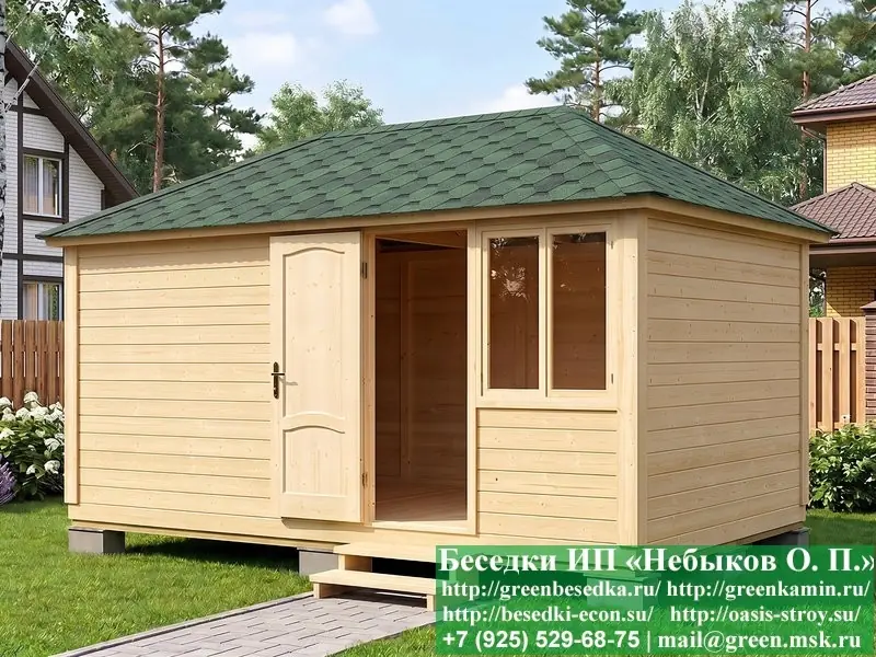 Деревянная Бытовка, Сарай Для Дачи, Дома 3х5 - 8
