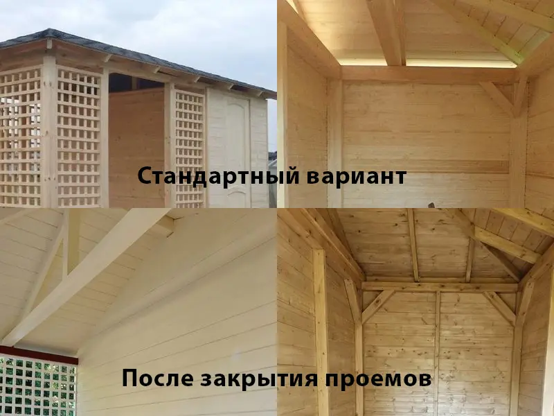 Четырехскатная крыша